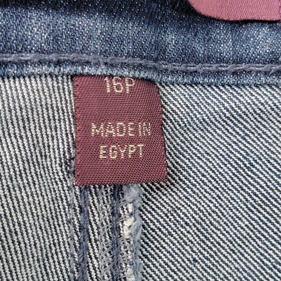 Gloria Vanderbilt Supreme Stretch Amanda Jeans Size 16 Petite - Picture 9 of 14